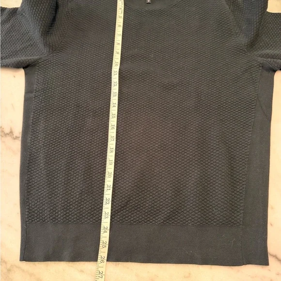 A.P.C. Black Textured Crewneck Sweater - Picture 4 of 5